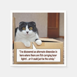 An alternate dimension napkin