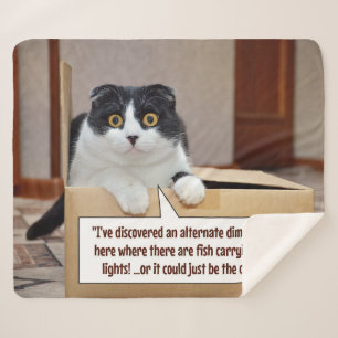 An alternate dimension sherpa blanket