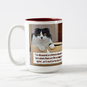 An alternate dimension Two-Tone coffee mug