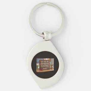 An Amazing teacher Key Ring