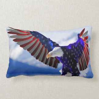 An American Eagle Lumbar Cushion