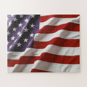 An American Flag Jigsaw Puzzle