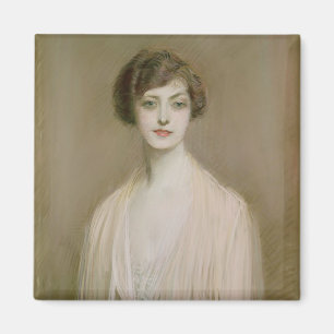 An American (pastel on canvas) Magnet