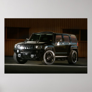 An American Urban Warrior - Hummer Poster