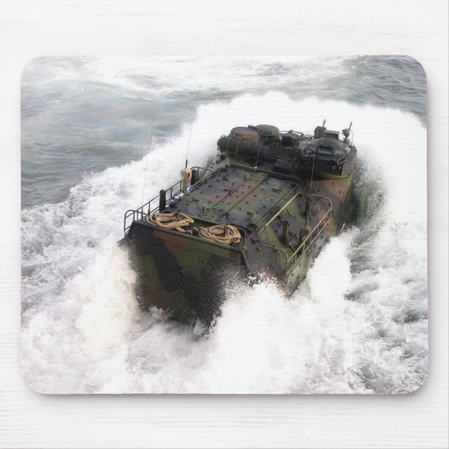 An amphibious assault vehicle 2 mouse pad (Front)