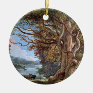 An Ancient Beech Tree, 1794 (oil on canvas) Ceramic Ornament