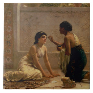 An Ancient Custom Ceramic Tile