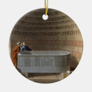 An Ancient Sarcophagus of Basaltes, called the Lov Ceramic Ornament