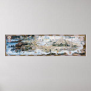 An Anciente Mappe of Fairyland Poster