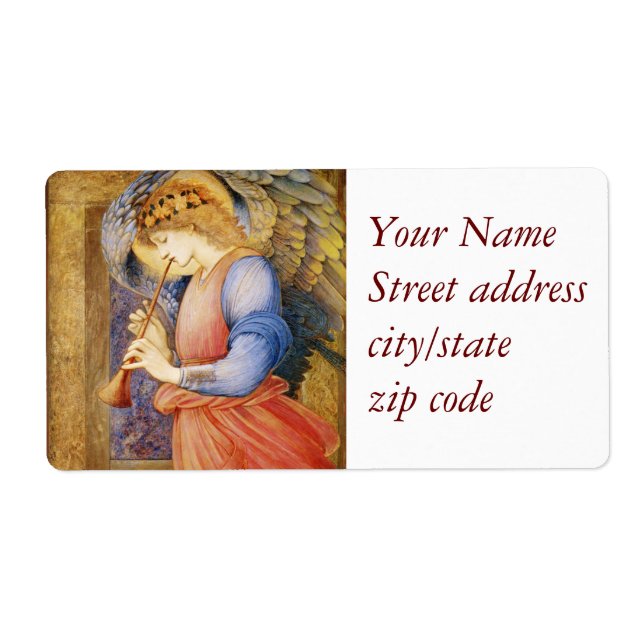 An Angel Playing a Flageolet (Front)