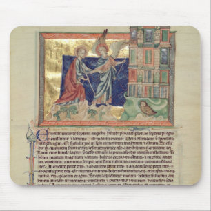 An angel showing the New Jerusalem Mouse Pad