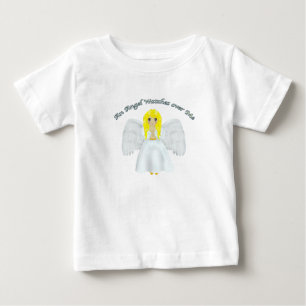 An Angel Watches Over Me Baby T-Shirt