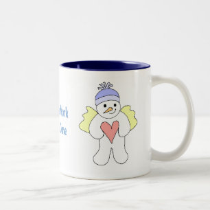 An Angels Work Is Never Done Two-Tone Coffee Mug