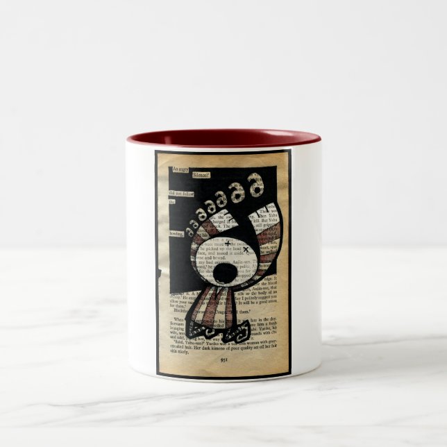 An Angry Silence… The Biscuit Barrel Two-Tone Coffee Mug (Center)