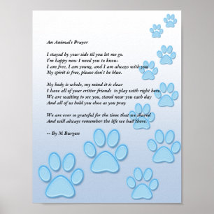 An Animal's Prayer - Poster