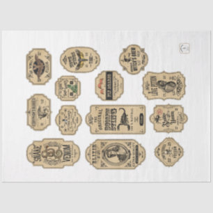 An Apothecary and Potion Label Series Design 19 Tissue Paper