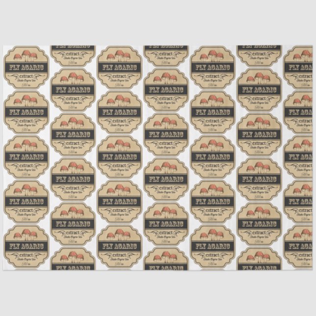 An Apothecary and Potion Label Series Design 25 Tissue Paper (Front)