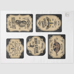 An Apothecary and Potion Label Series Design 2 Tissue Paper