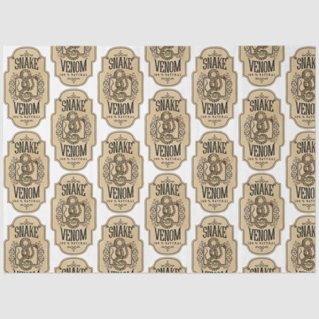 An Apothecary and Potion Label Series Design 33 Tissue Paper (Front)