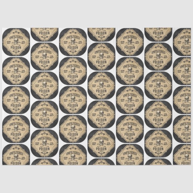 An Apothecary and Potion Label Series Design 8 Tissue Paper (Front)