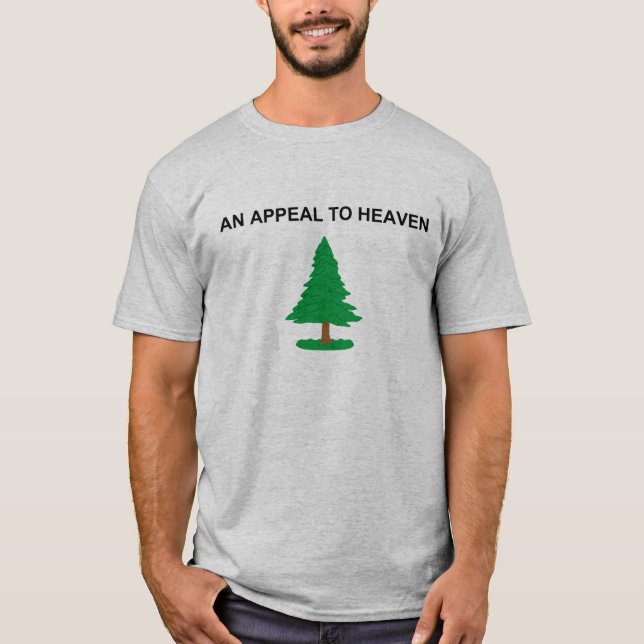 An Appeal To Heaven - 1775 G Washington Naval Flag T-Shirt (Front)