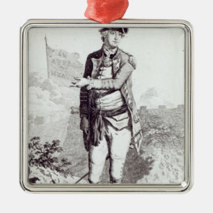 An Appeal to Heaven', a portrait of General Lee Metal Ornament