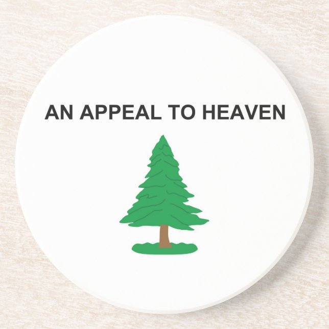 An Appeal To Heaven American Revolution Flag Coaster (Front)