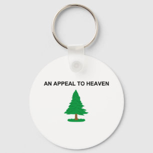 An Appeal To Heaven American Revolution Flag Key Ring