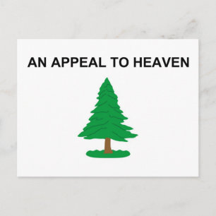 An Appeal To Heaven American Revolution Flag Postcard