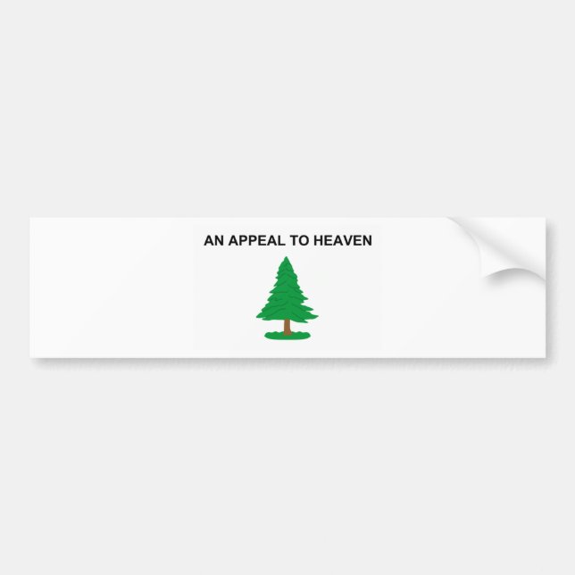 An_Appeal_to_Heaven_Flag Bumper Bumper Sticker (Front)