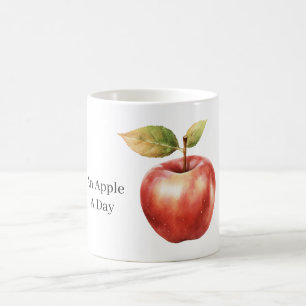 An Apple A Day Coffee Mug