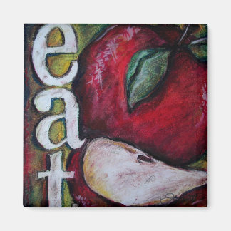 An Apple A Day  . . . Eat! Magnet