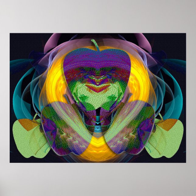 An apple a day keeps the doctor away poster (Front)