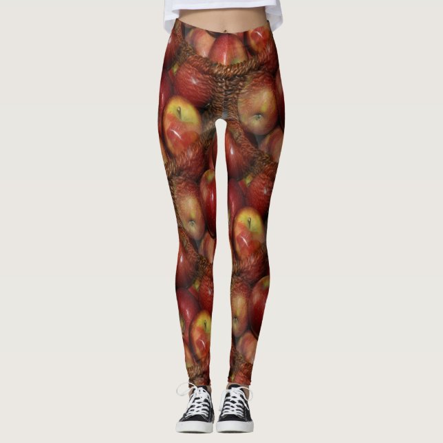 An apple a day... leggings (Front)