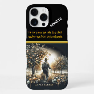 An Apple Farmer Tending to His Orchard at Dawn iPhone 16 Pro Max Case