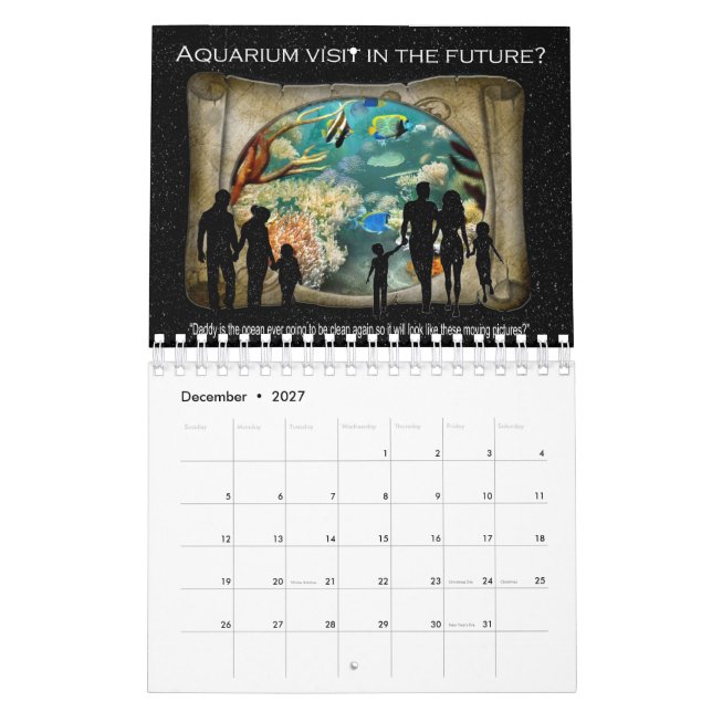 An Aquarium Visit in the Future? Calendar (Dec 2027)