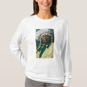 An Arapahoe Indian Chief PortraitColorado T-Shirt
