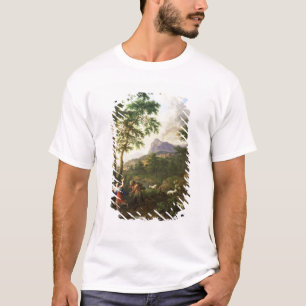 An Arcadian Landscape with Pan and Syrinx T-Shirt
