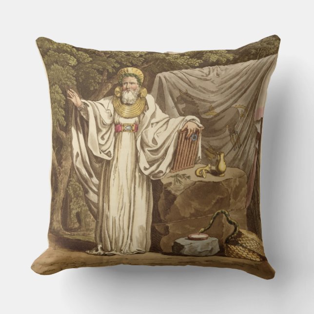 An Arch Druid in his Judicial Habit, engraved by R Cushion (Front)