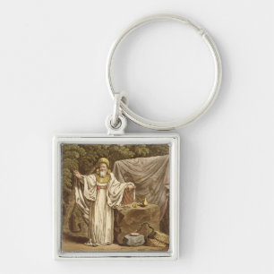 An Arch Druid in his Judicial Habit, engraved by R Key Ring