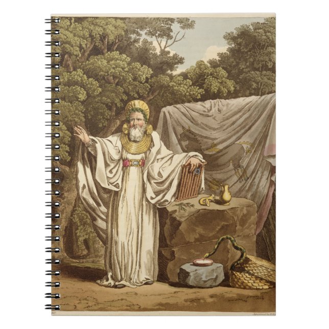 An Arch Druid in his Judicial Habit, engraved by R Notebook (Front)