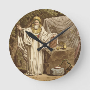 An Arch Druid in his Judicial Habit, engraved by R Round Clock
