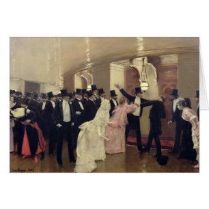 An Argument in the Corridors of the Opera, 1889