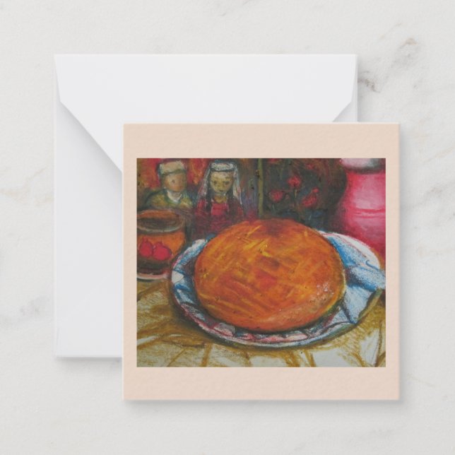 An Armenian traditional corner Card (Front)