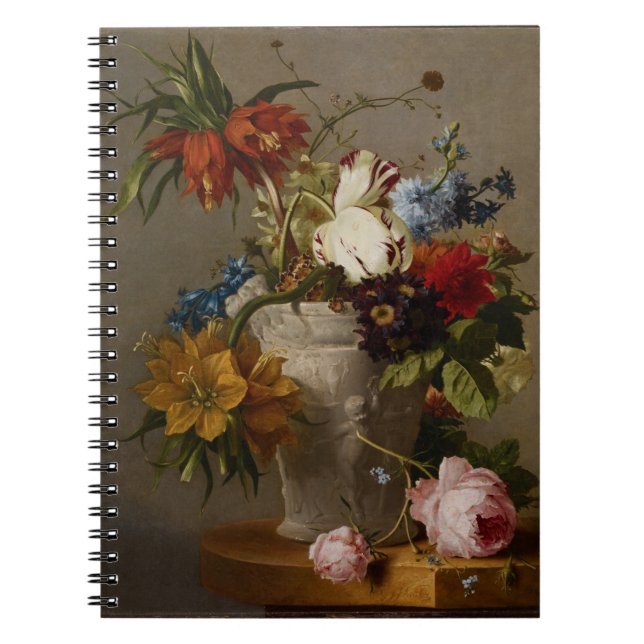 An Arrangement with Flowers, 19th century Notebook (Front)