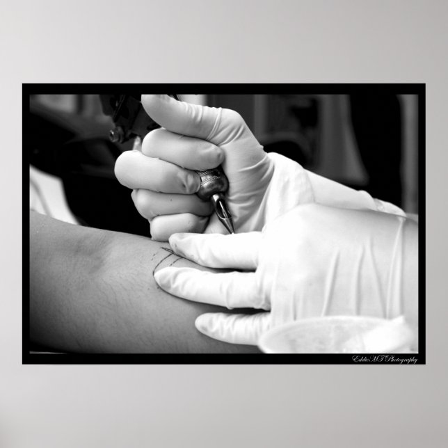 An Artist At Work Poster (Front)