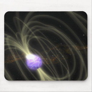 An artist conception of the SGR 1806-20 magneta Mouse Pad