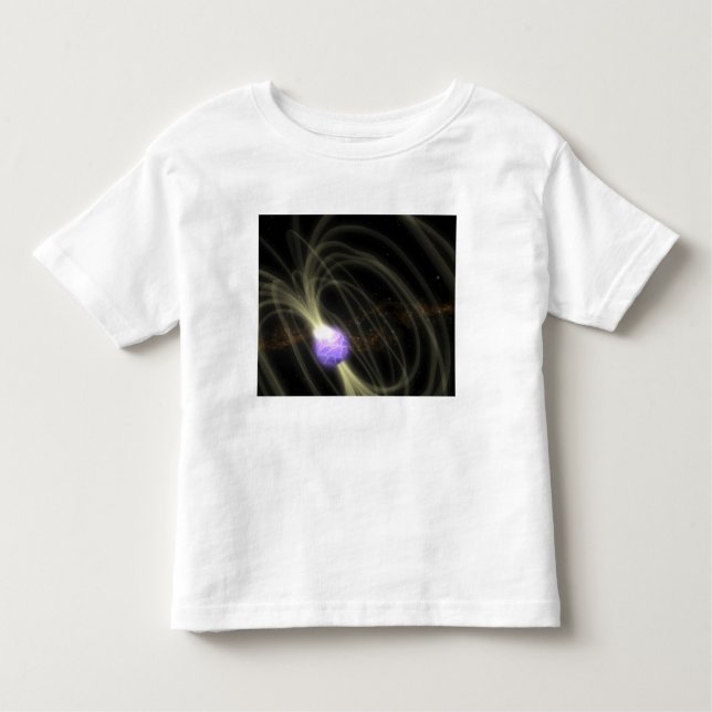 An artist conception of the SGR 1806-20 magneta Toddler T-Shirt (Front)