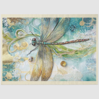An Artistic Dragonfly Series Design #13 Tissue Paper