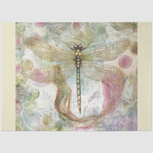 An Artistic Dragonfly Series Design #2 Tissue Paper